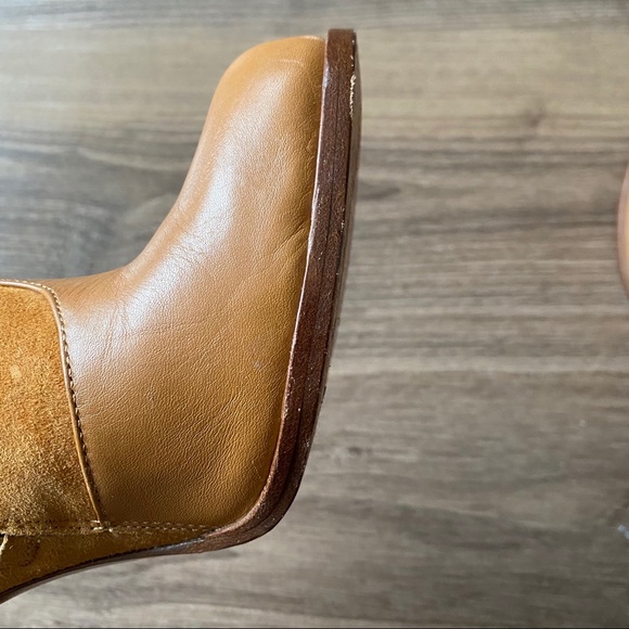 Rachel Zoe Brown Suede and Leather Booties - Picture 11 of 12